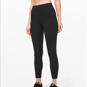 lululemon / wunder under 25” high rise leggings
